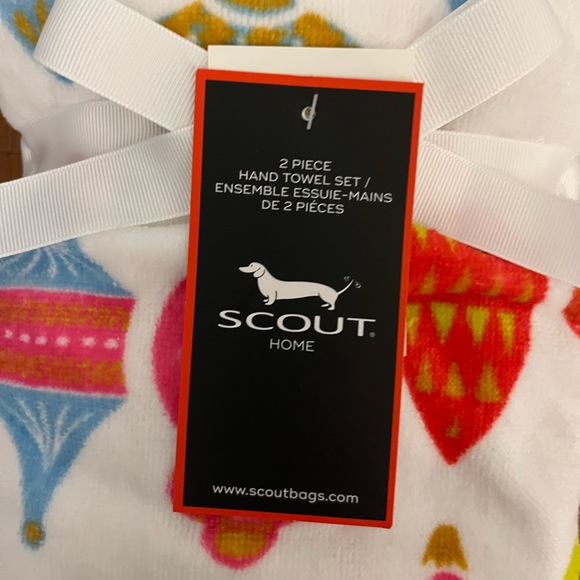 Scout Multicolor Ornament Two Piece Hand Towel Set - Picture 2 of 3